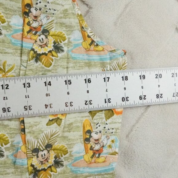 Aulani Disney Resort Dress Womens Medium Floral Mickey Mouse Print - Picture 5 of 10